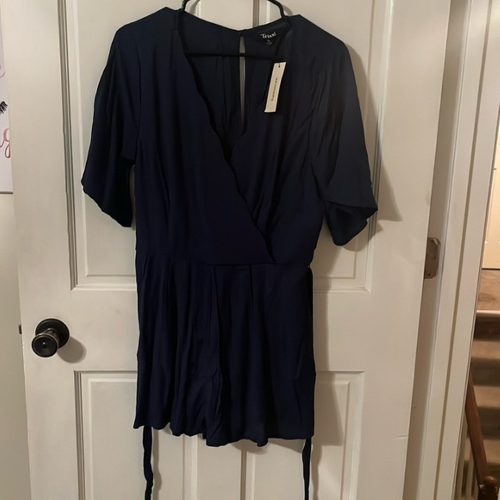 NWT Navy‎ Blue Romper